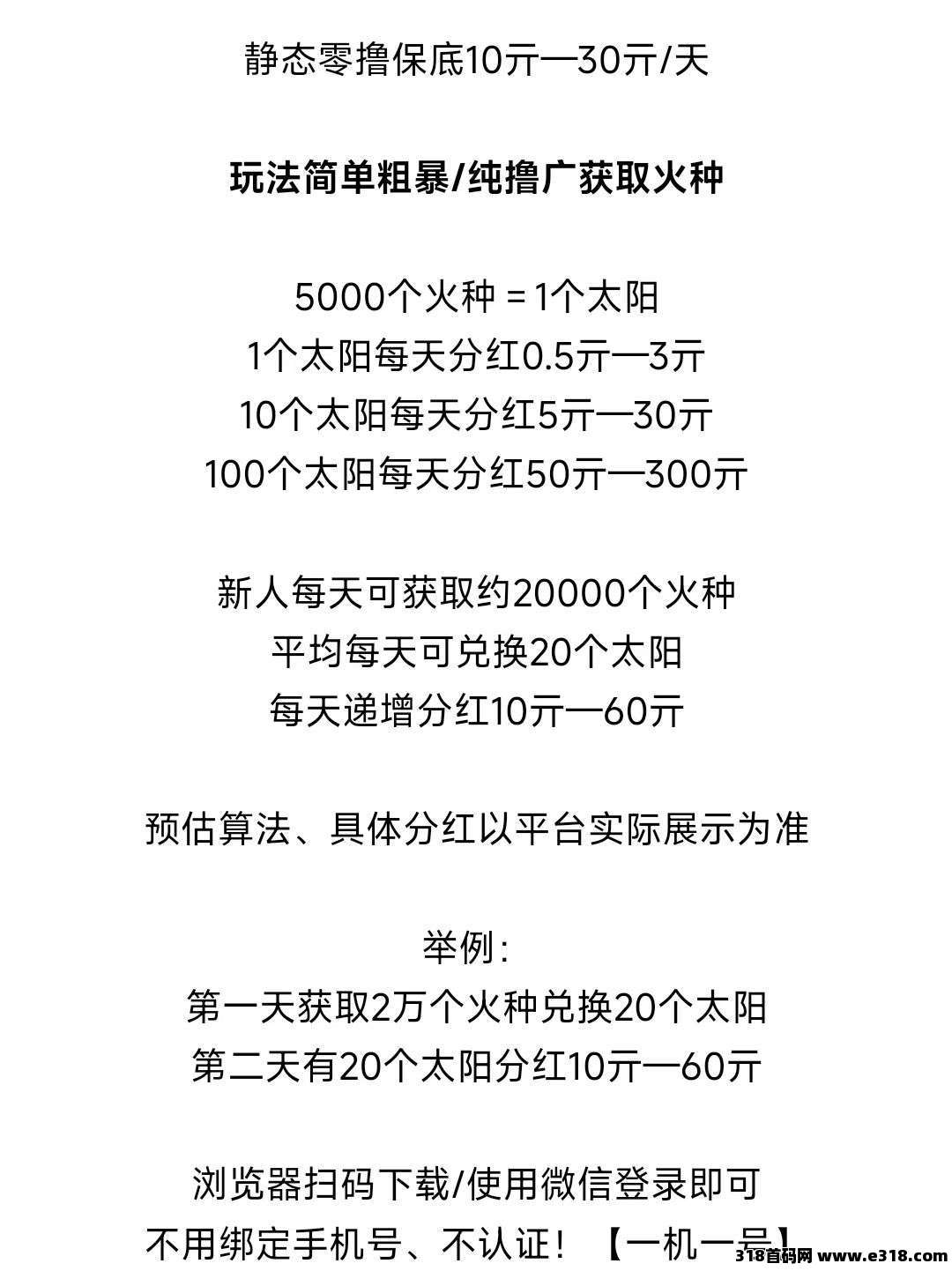 霸气云天首码，保底收益高，零撸广告赚，无需养机，全程零撸