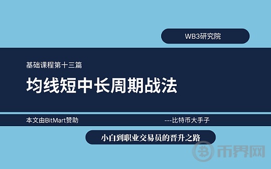 均线短中长期周期战法 「Web3研究院系列课程」 均线短中长期周期战法 「Web3研究院系列课程」